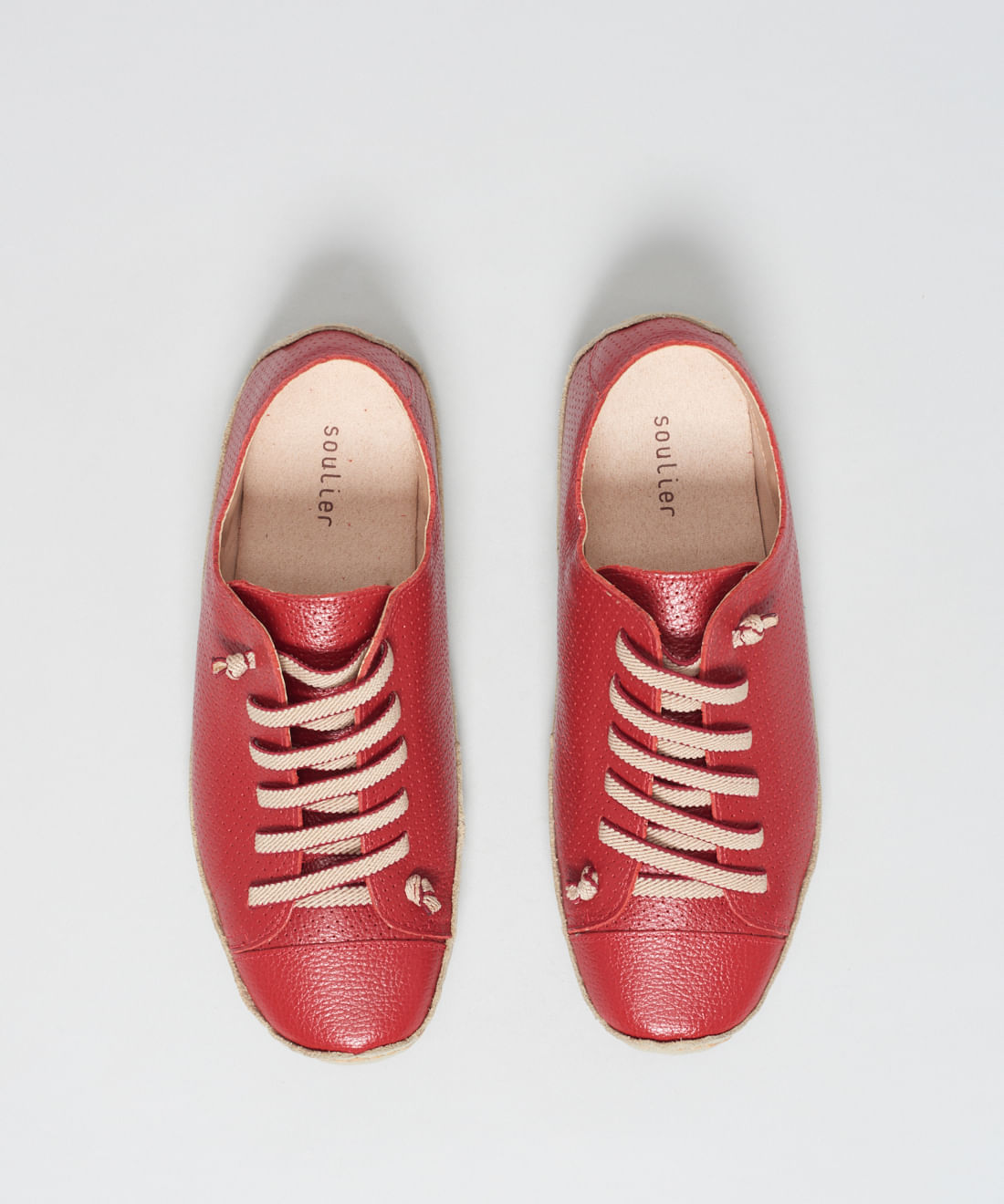 Tenis Perfuros Bicolor - Vermelho - Imagem 10