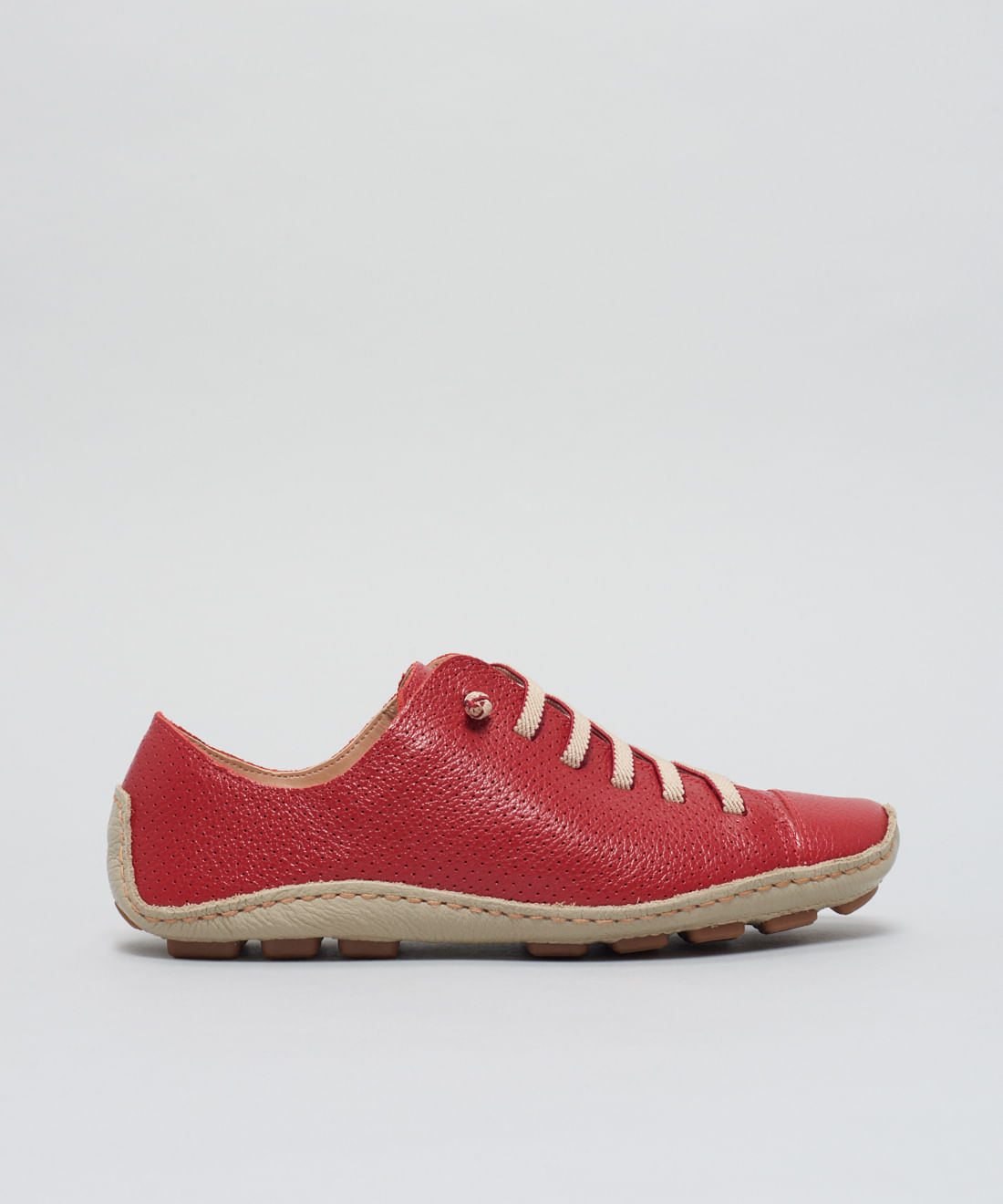 Tenis Perfuros Bicolor - Vermelho - Imagem 25
