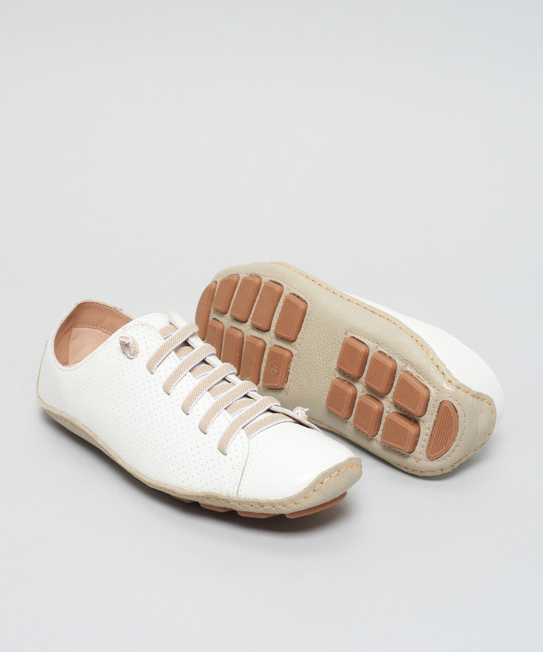 Tenis Perfuros Bicolor - Branco - Imagem 32