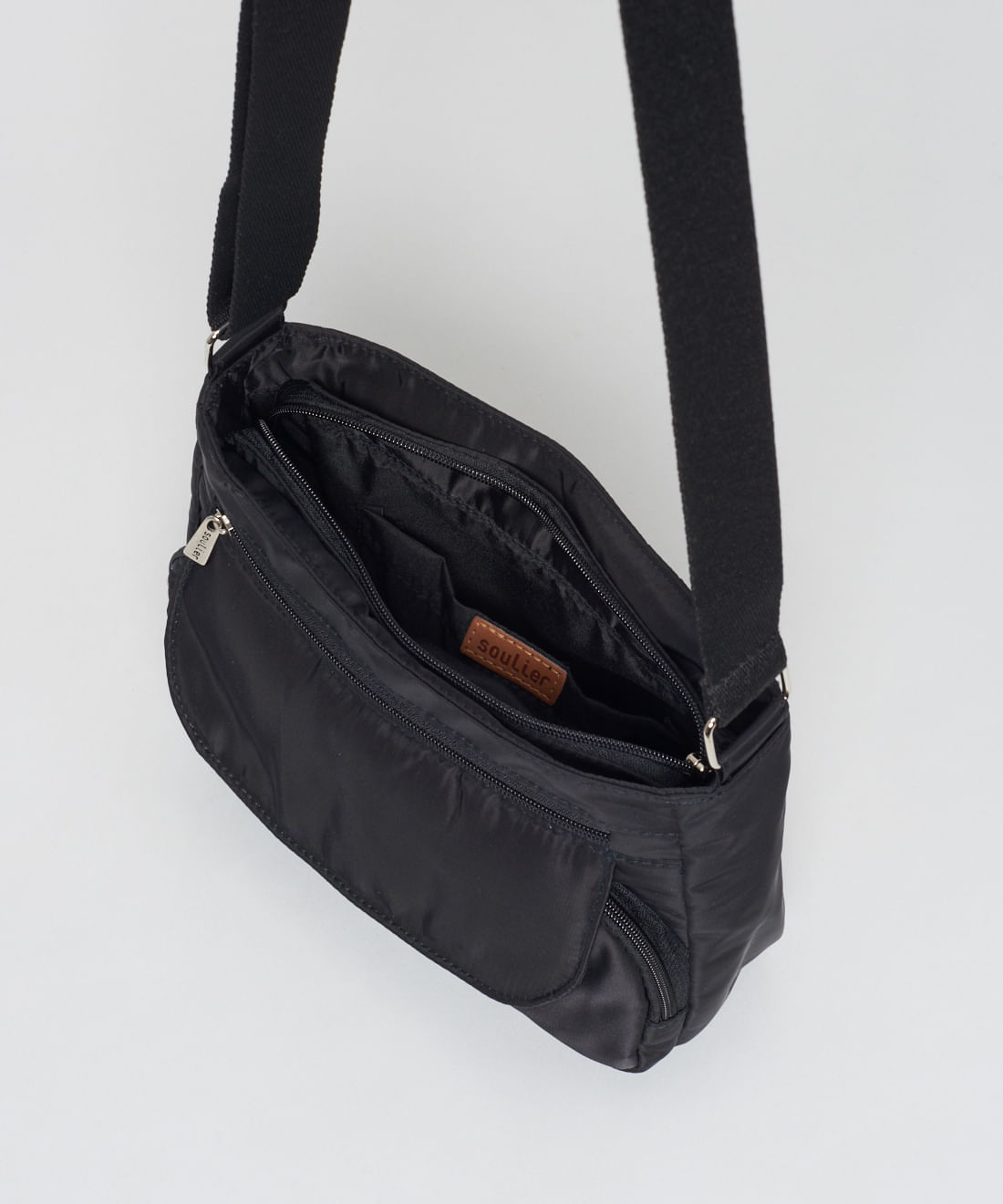 Bolsa p Nylon Bia - Preto - Imagem 3