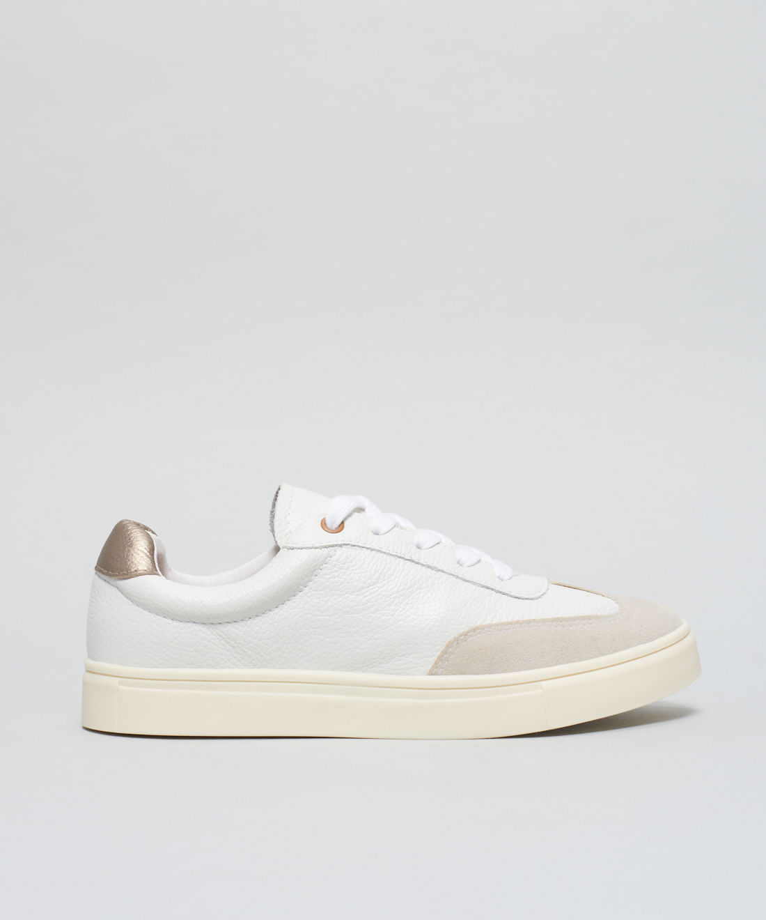 Tenis Couro Catarina - Branco