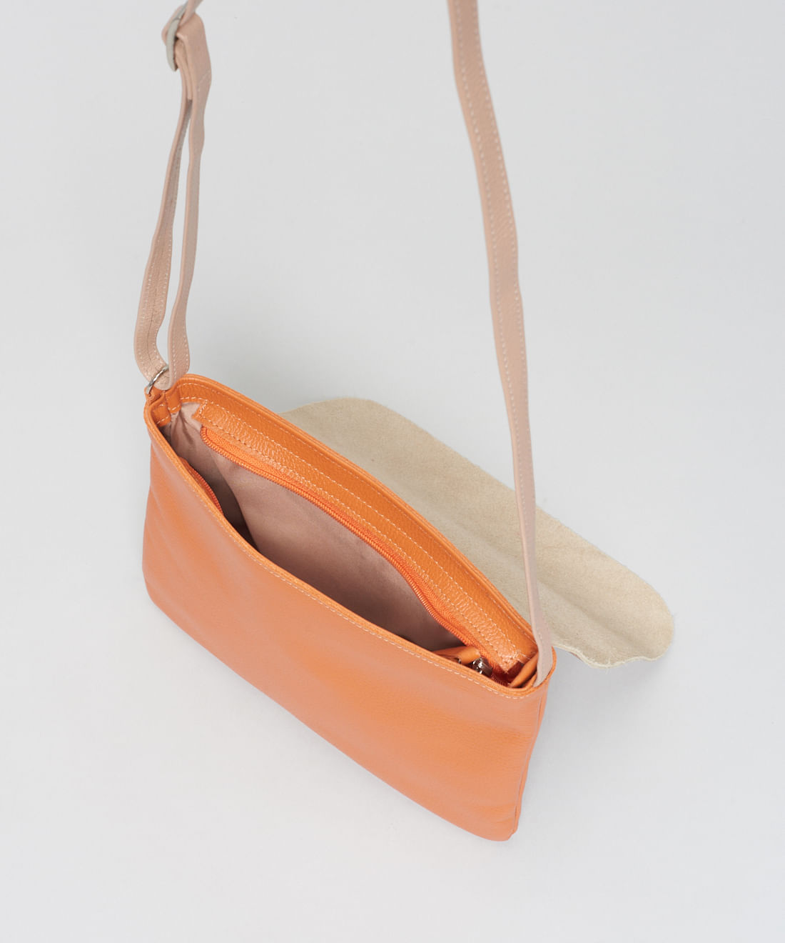 Bolsa Blues Bicolor - Tangerina/Avela - Imagem 3