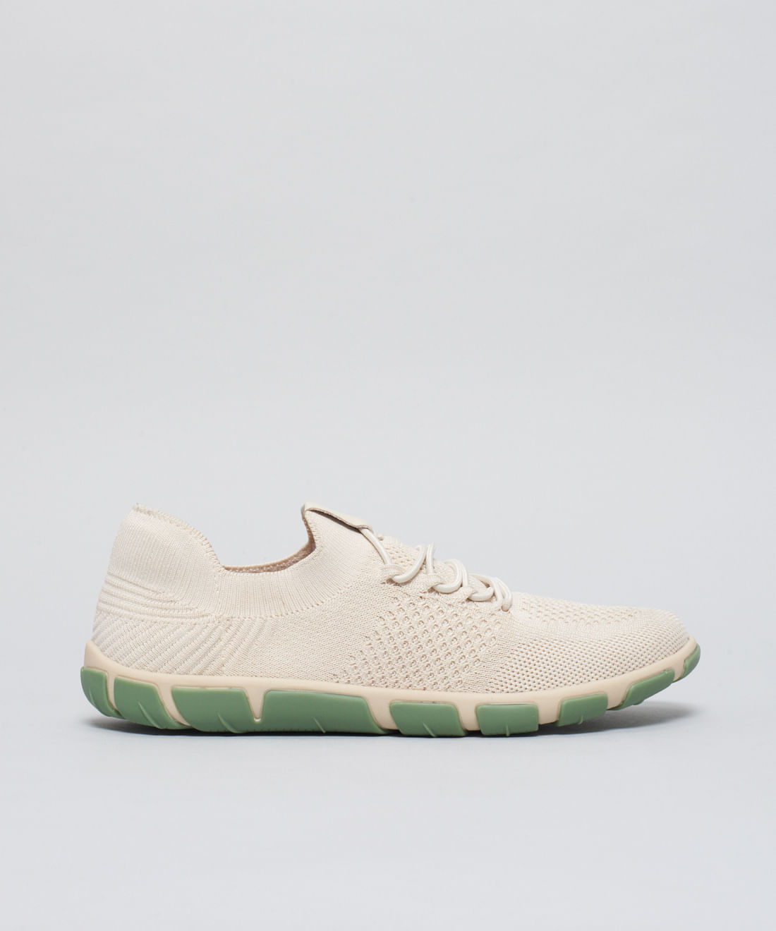 Tenis Knit Frances - Off White/Pistache - Imagem 31
