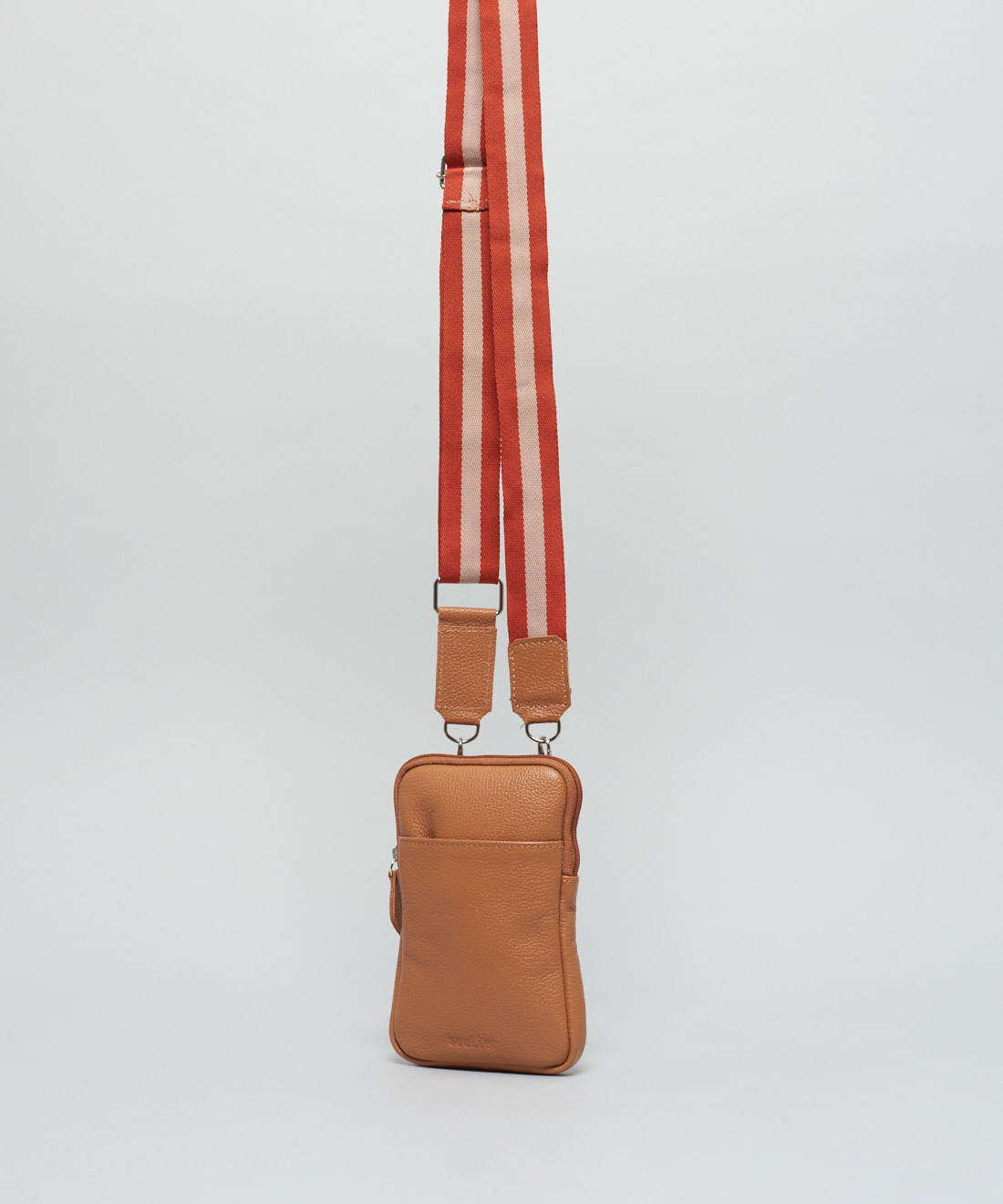 Bolsa p Couro Alcas - Caramelo - Imagem 4