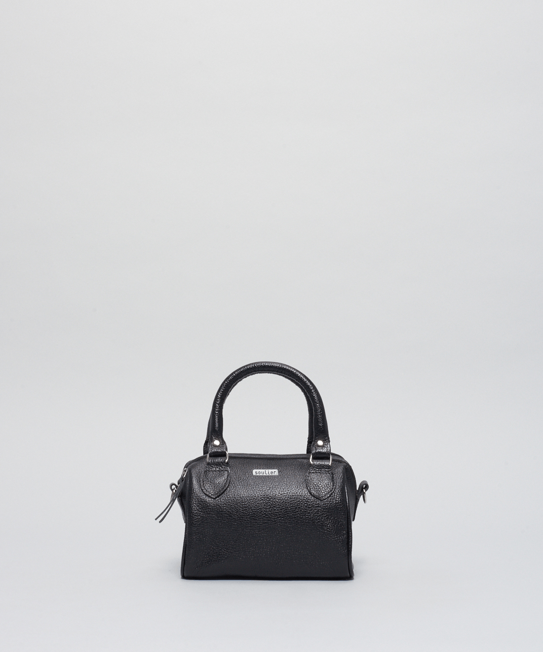 Bolsa p Couro Bau - Preto - Imagem 3