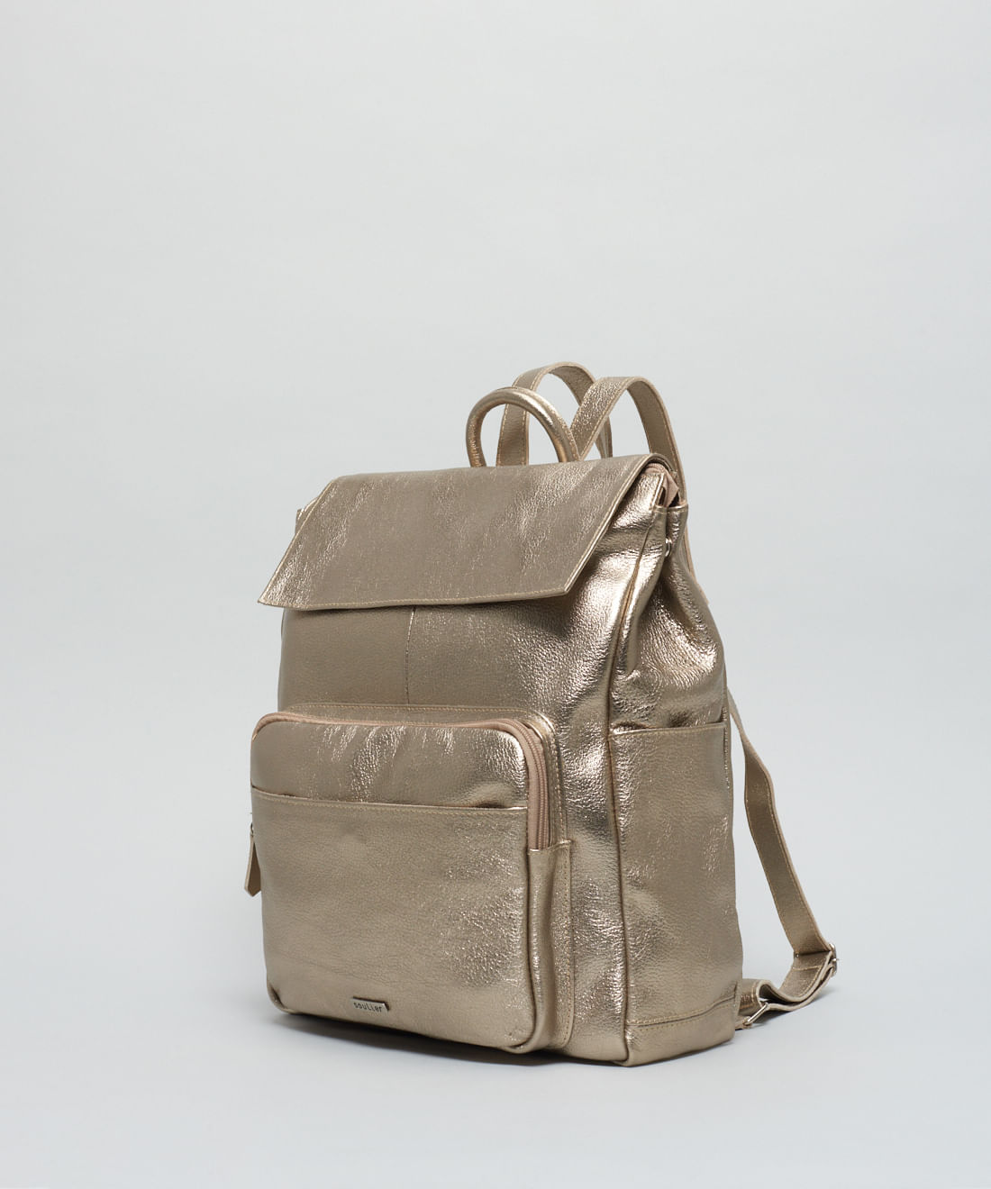 Mochila Couro Gabi - Prata Velho - Imagem 2
