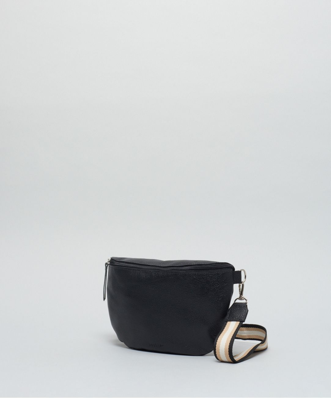 Bolsa p Couro Cadarco Listra - Preto - Imagem 2