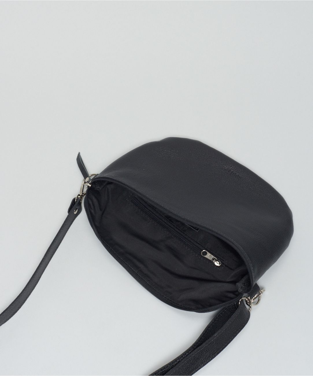 Bolsa p Couro Cadarco Listra - Preto - Imagem 4