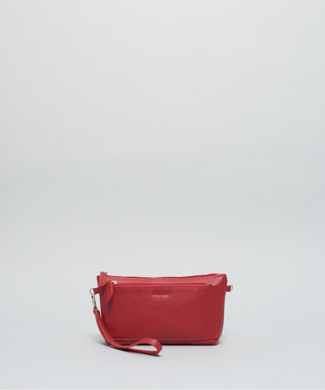 Bolsa p Couro Cecilia - Vermelho - Imagem 3