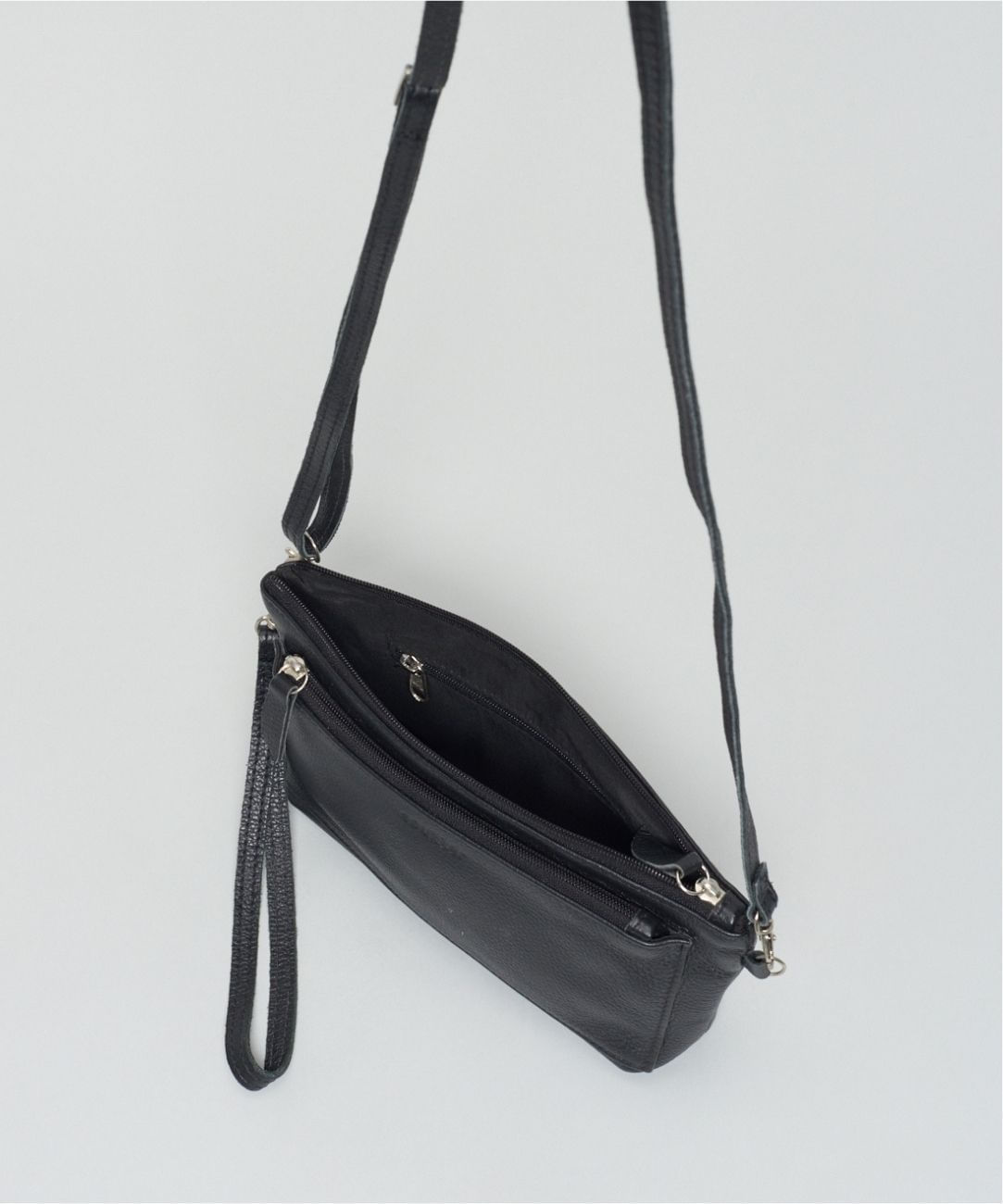 Bolsa p Couro Cecilia - Preto - Imagem 5