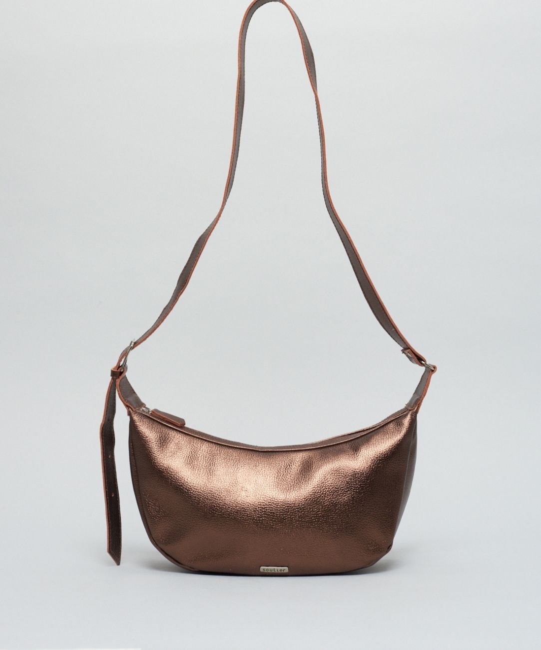 Bolsa m Couro Liz - Bronze