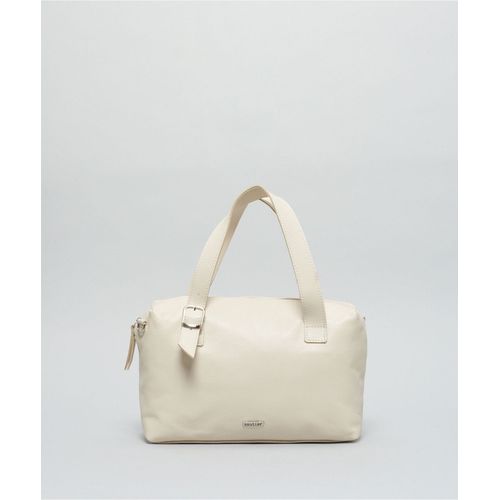 Bolsa m Couro Duda - Offwhite