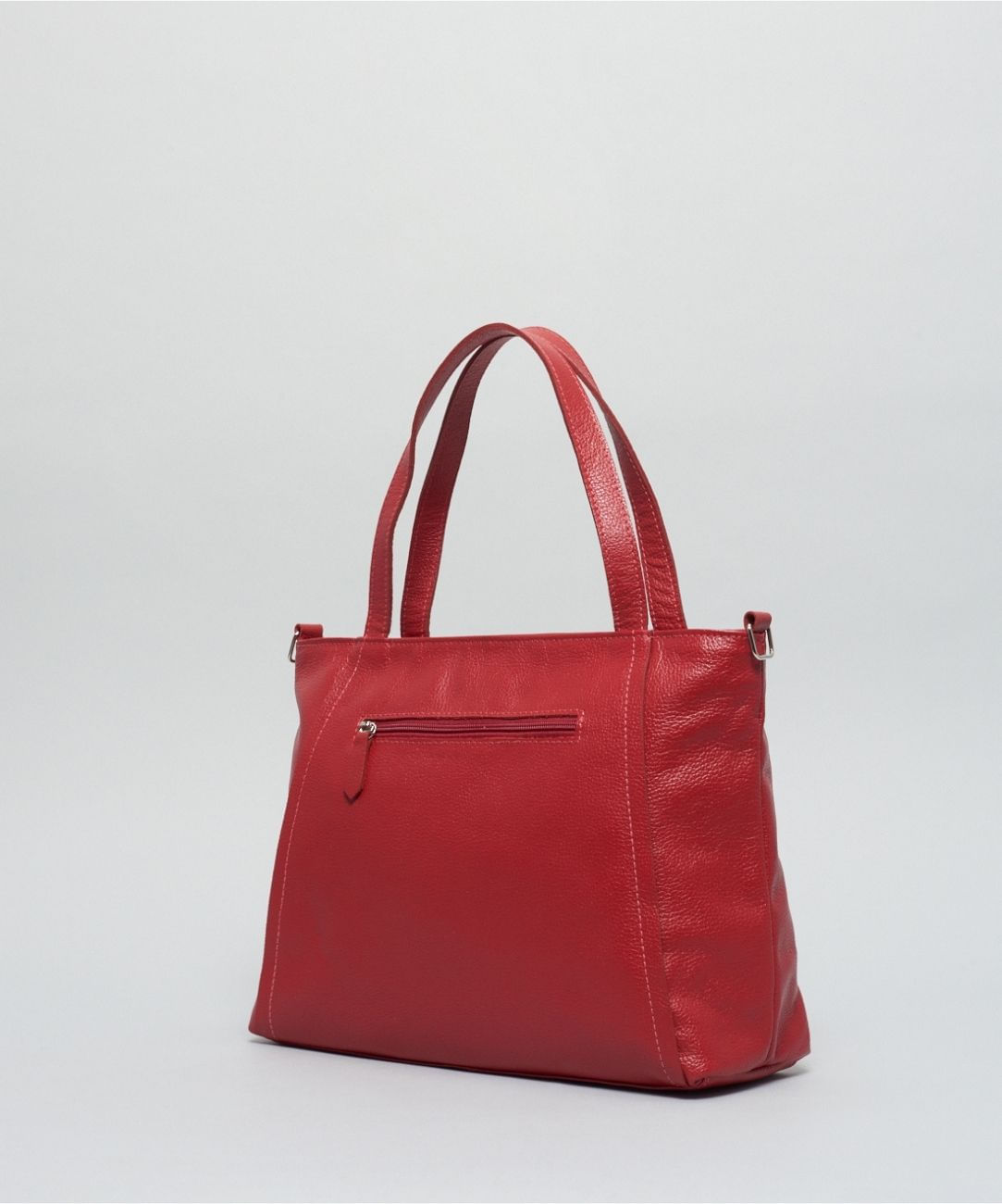 Bolsa g Couro Alice - Vermelho - Imagem 2