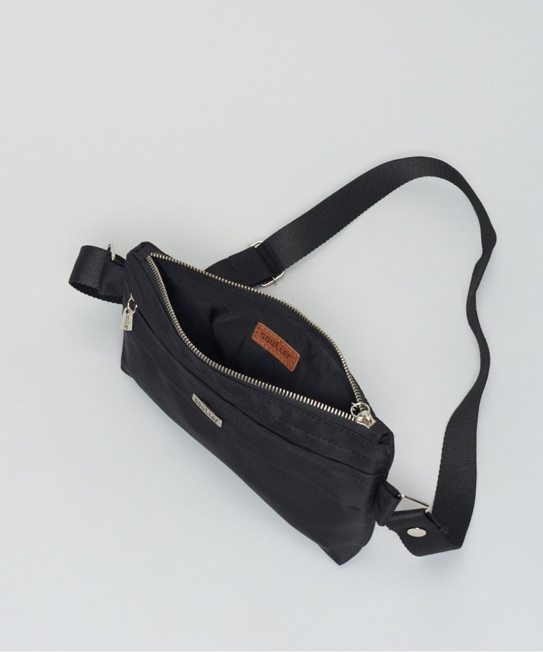 Bolsa p Nylon Heloisa - Preto - Imagem 3