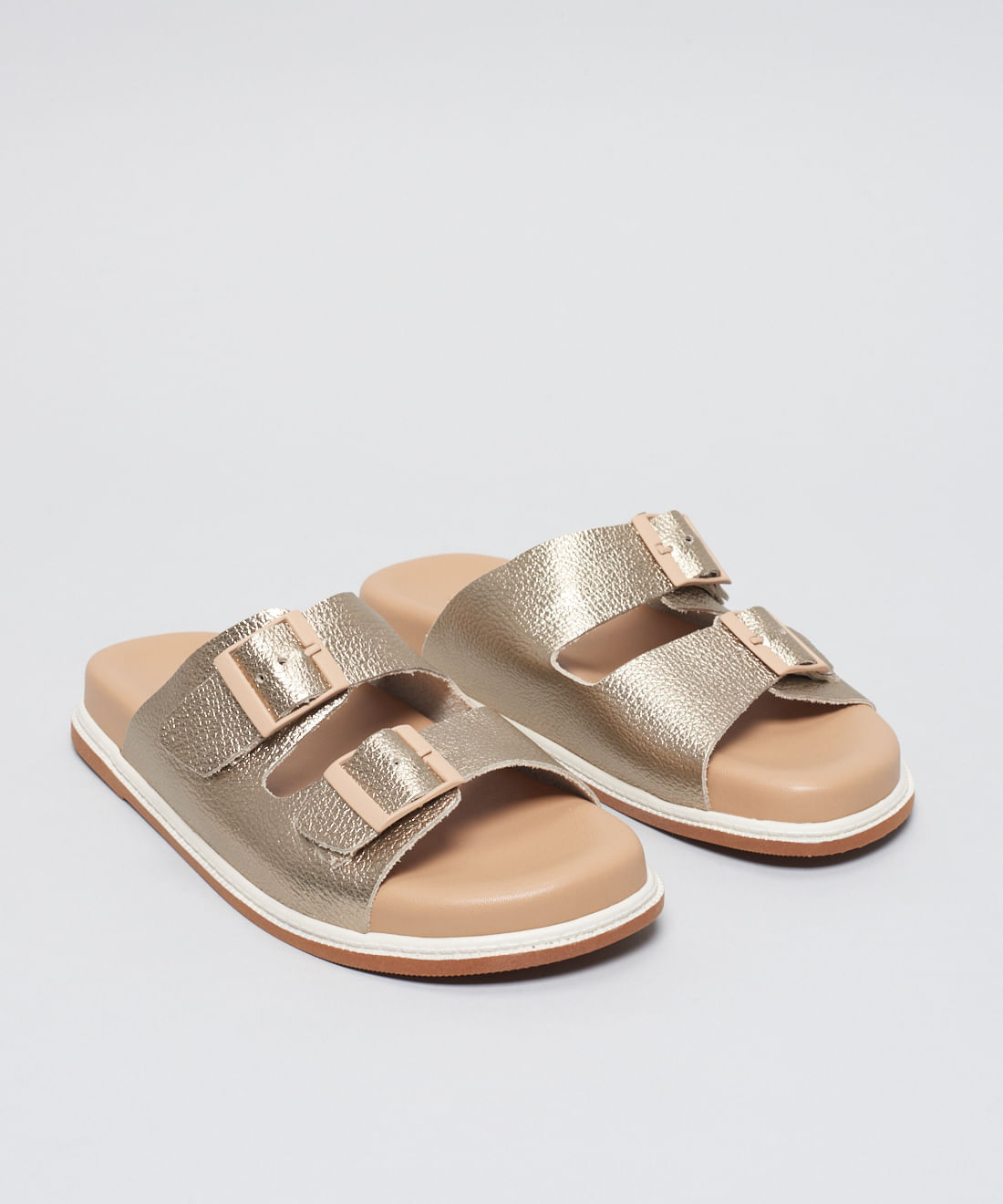 Rasteira Anatomica Vira - Prata Velho - Imagem 22