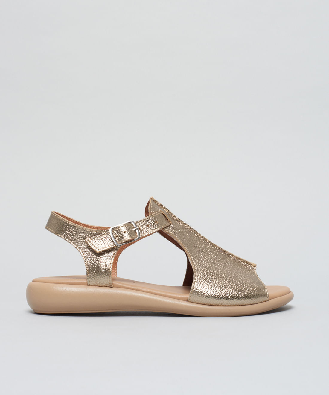 Rasteira Couro Patricia - Prata Velho - Imagem 5