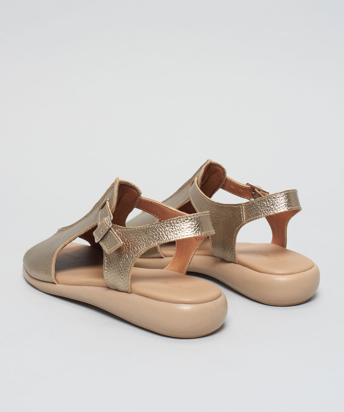 Rasteira Couro Patricia - Prata Velho - Imagem 23