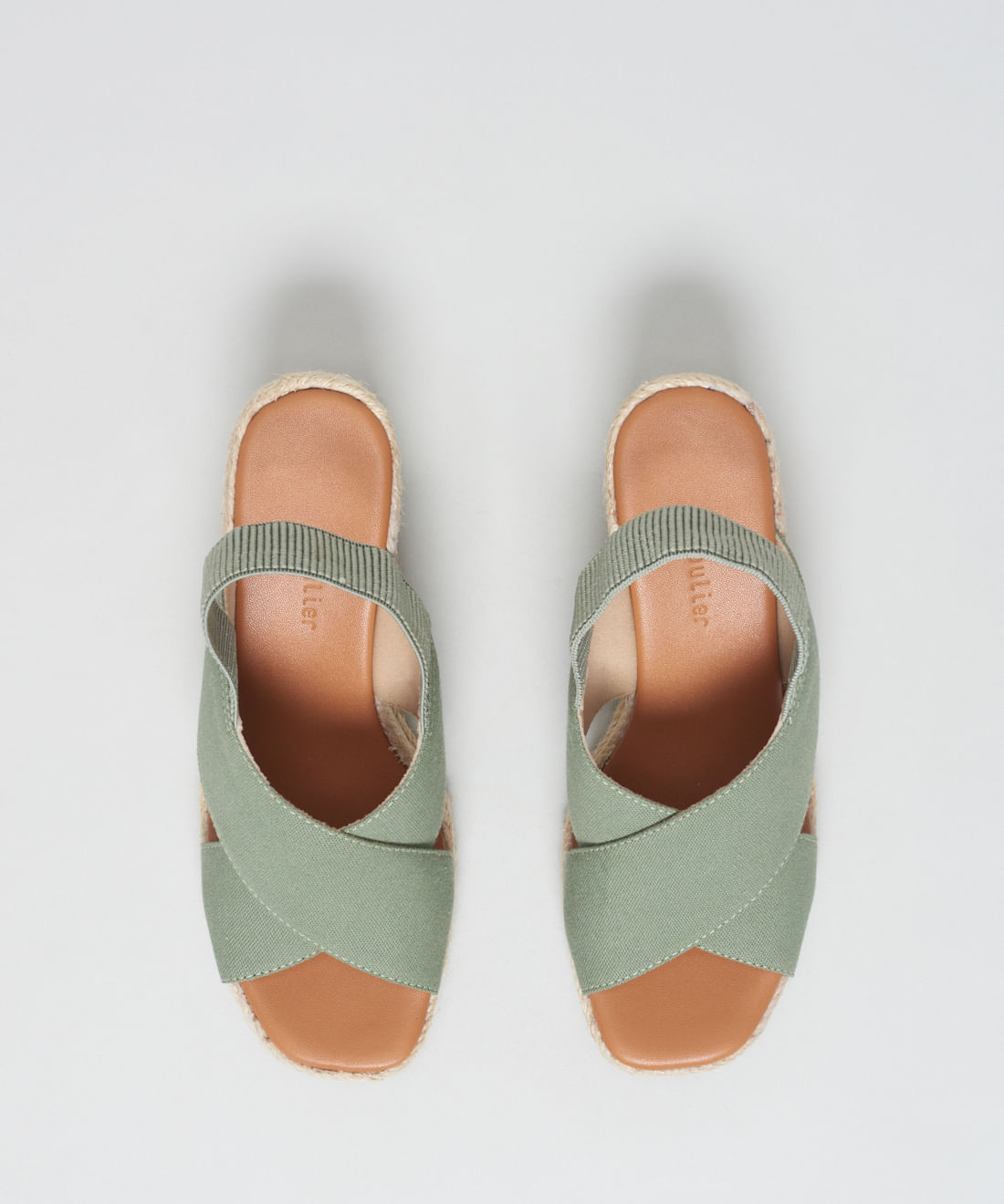 Anabela Lona Tiras Cruzadas - Pistache - Imagem 20