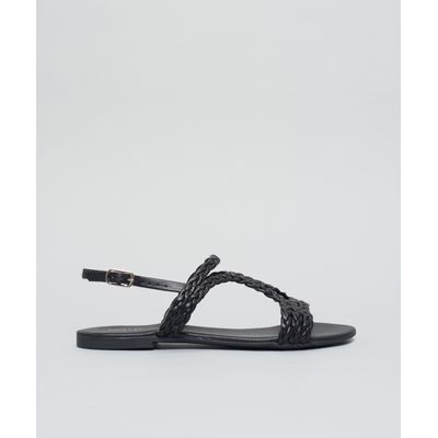Rasteira Basica Soft Bel - Preto