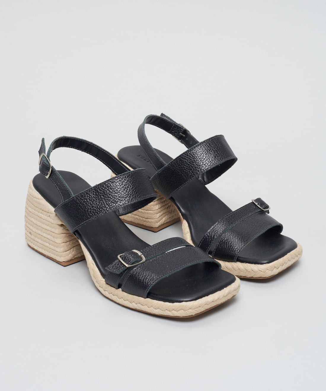 Meia Pata Couro Jade - Preto - Imagem 6