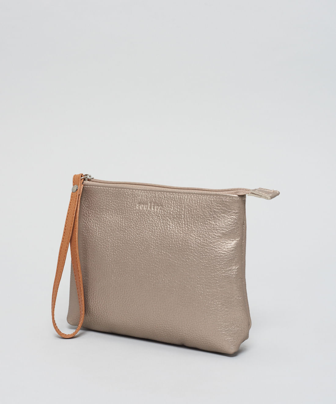 Case Couro Luisa - Prata Velho - Imagem 2