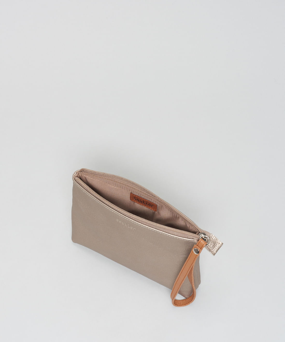 Case Couro Luisa - Prata Velho - Imagem 3