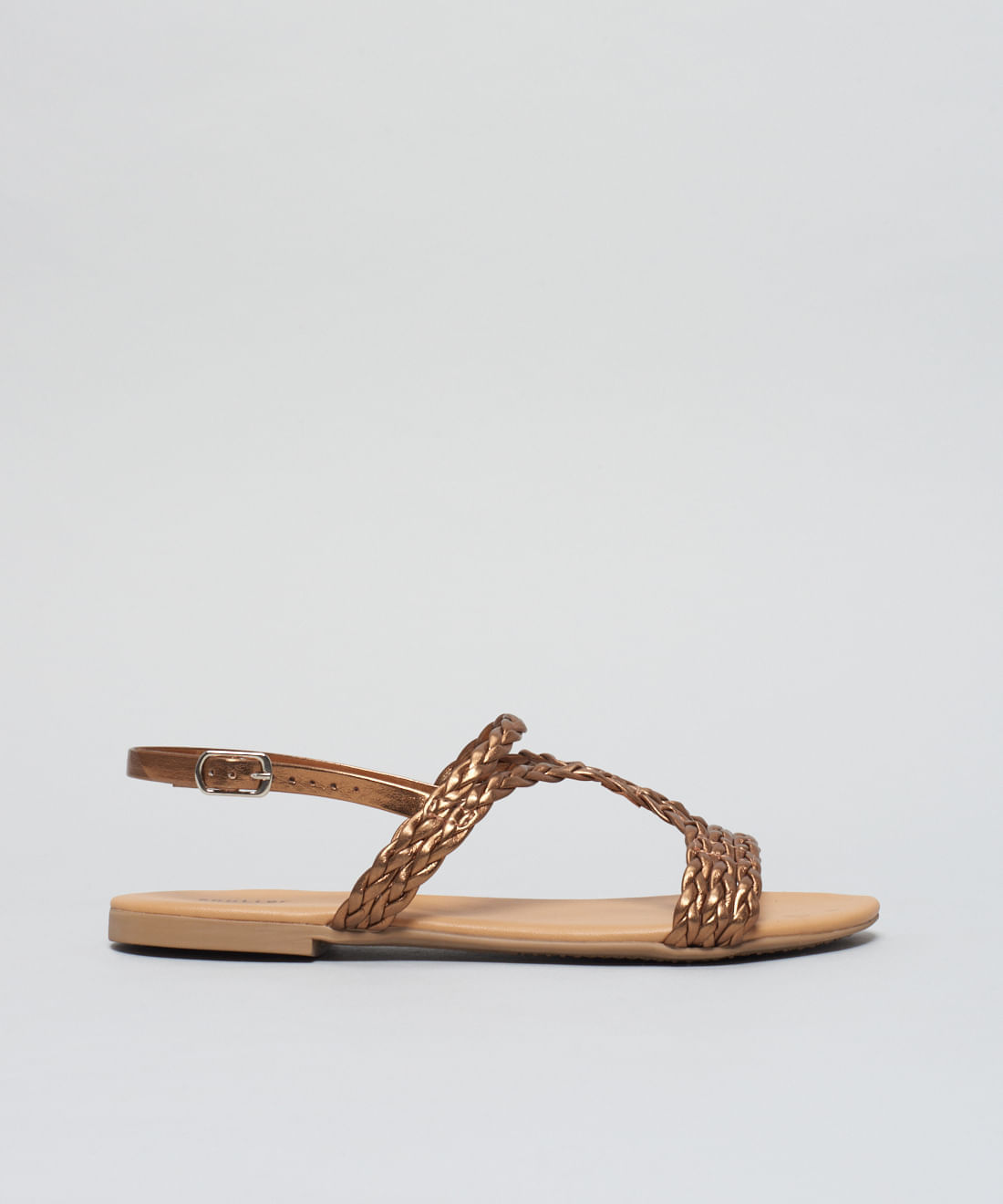 Rasteira Basica Soft Bel - Bronze - Imagem 6