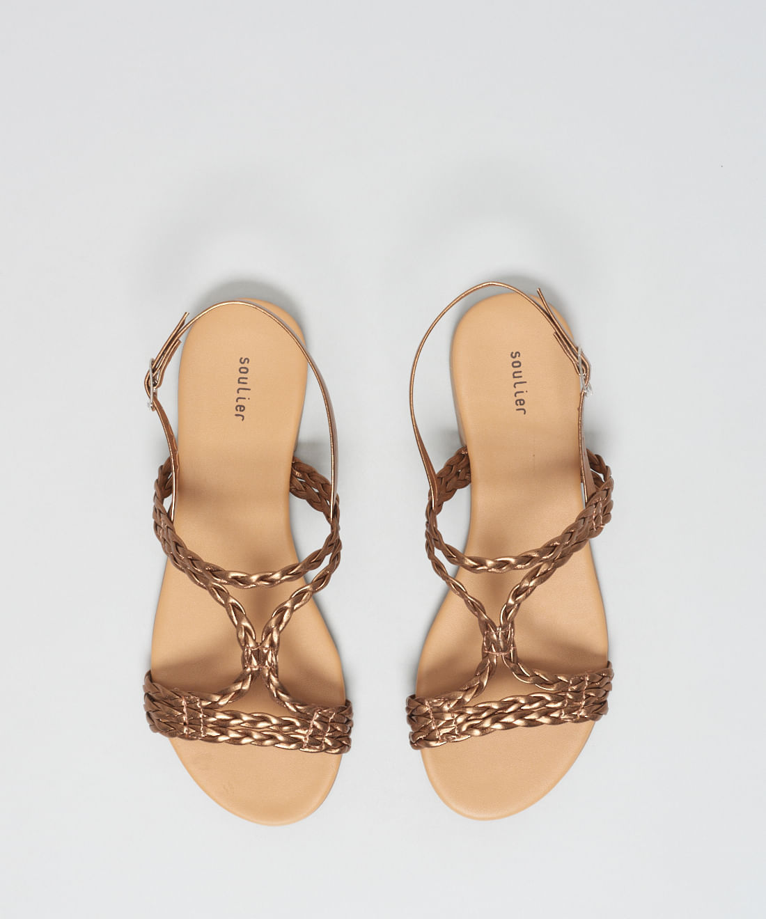 Rasteira Basica Soft Bel - Bronze - Imagem 19