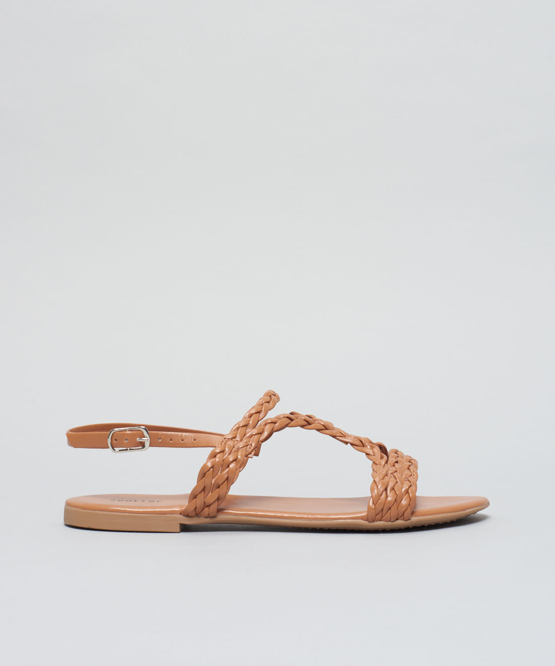 Rasteira Basica Soft Bel - Caramelo