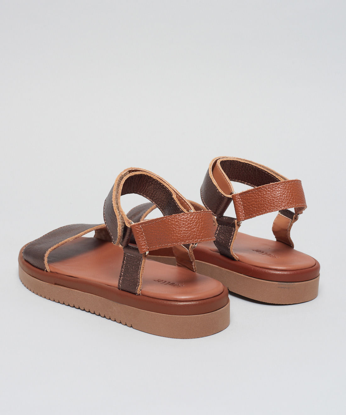 Flat Couro Joana - Bronze - Imagem 18