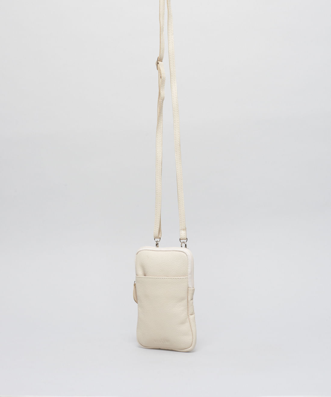 Bolsa p Couro Alcas - Offwhite - Imagem 2
