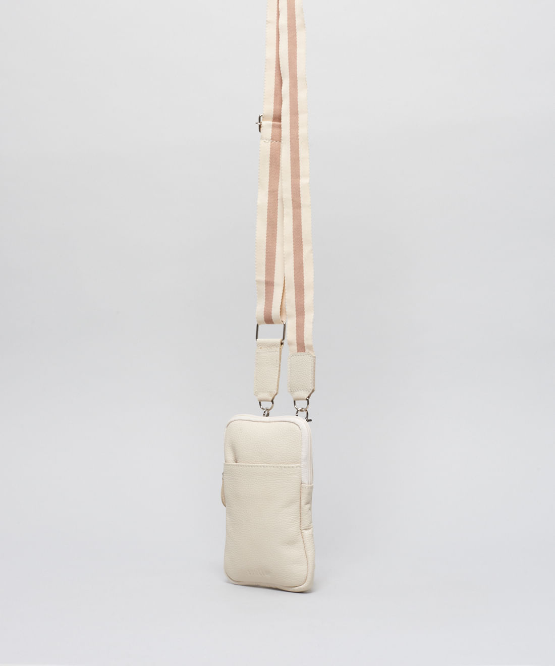 Bolsa p Couro Alcas - Offwhite - Imagem 3