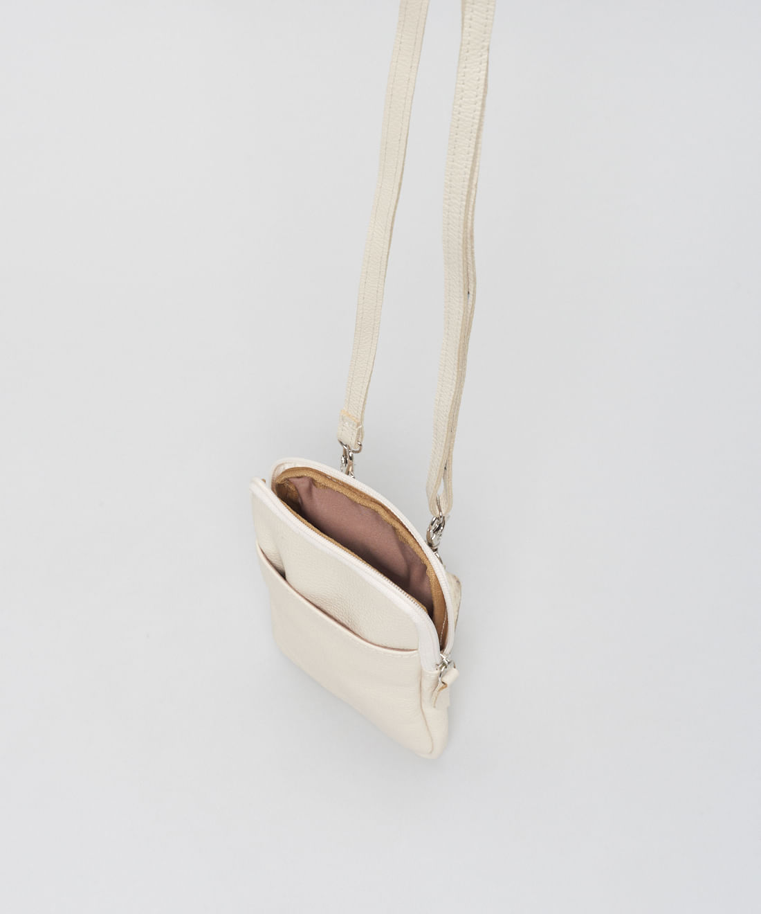 Bolsa p Couro Alcas - Offwhite - Imagem 5