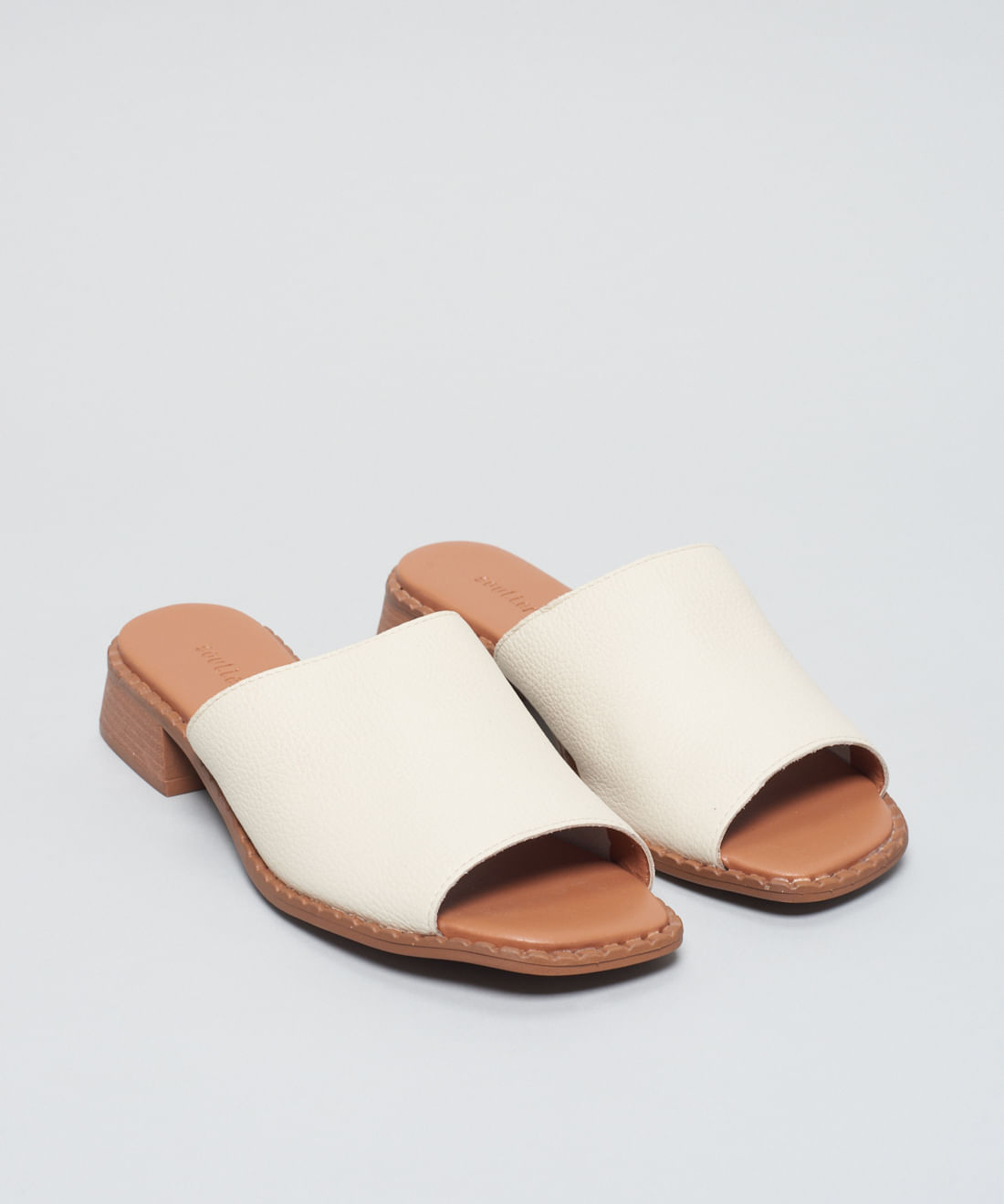 Salto Medio Mule - Offwhite - Imagem 13