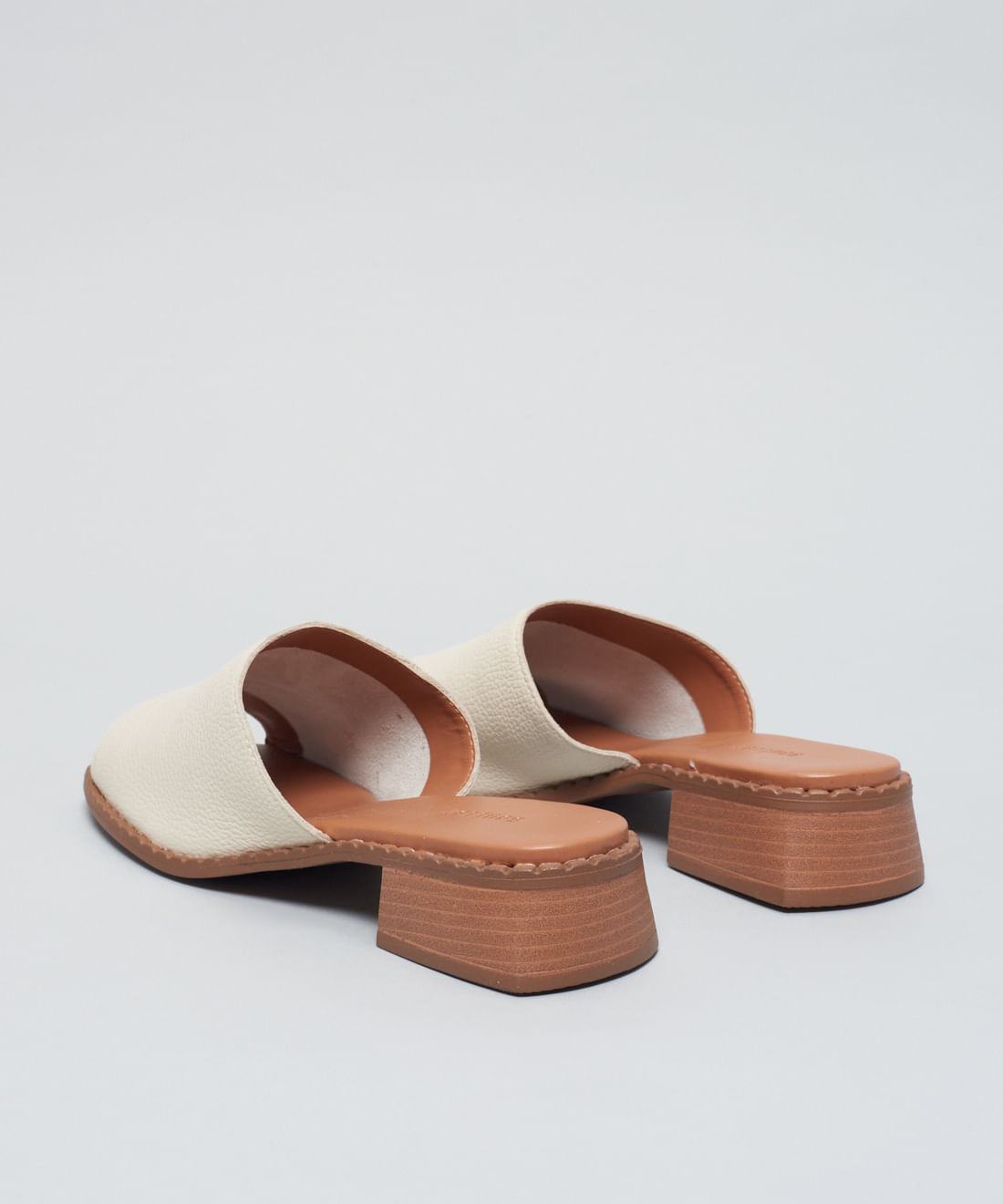 Salto Medio Mule - Offwhite - Imagem 14