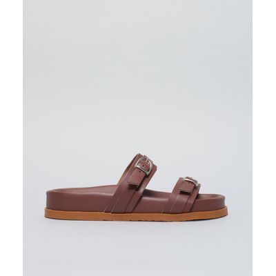 Rasteira Anatomica Soft Babi - Terra