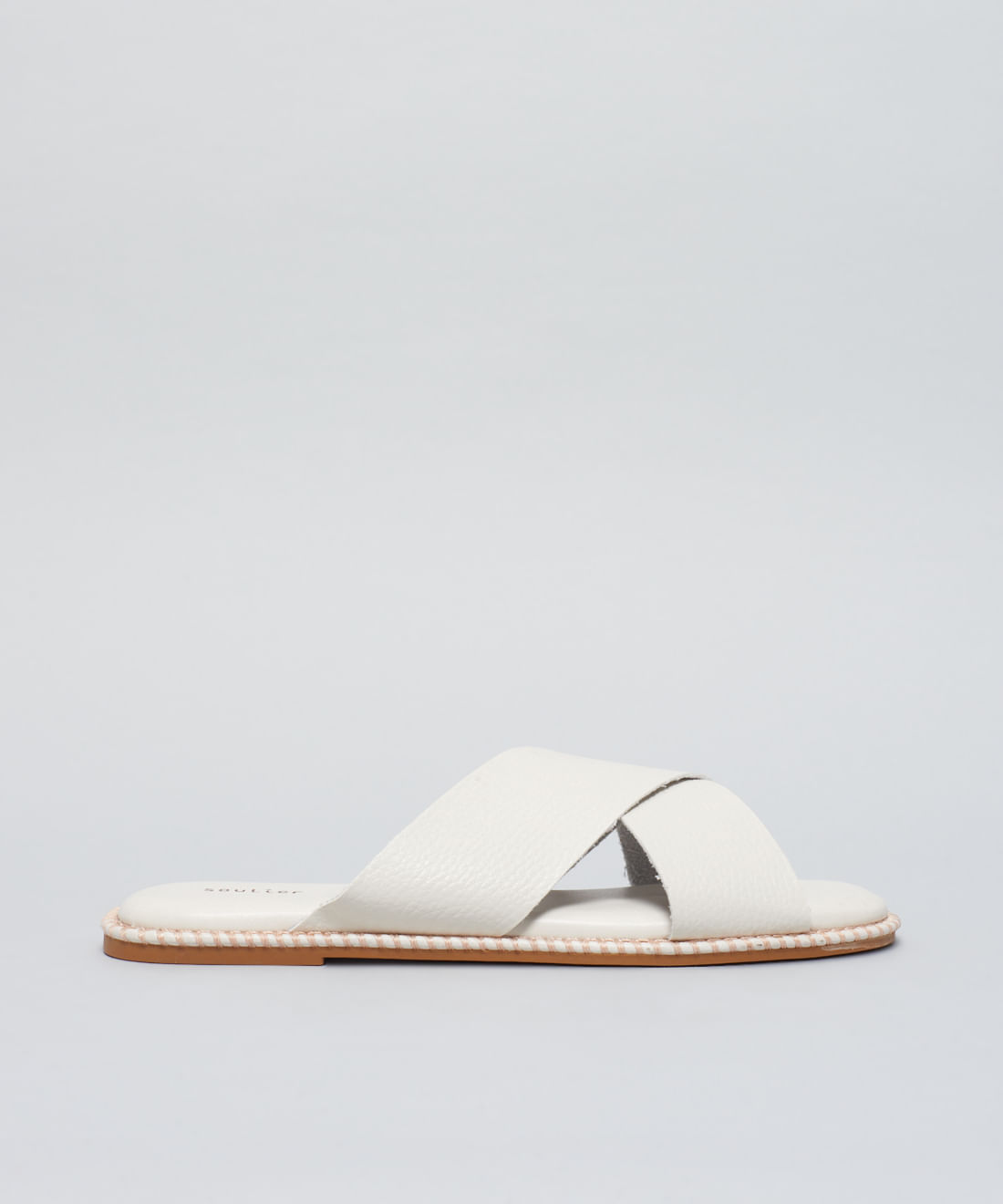 Rasteira Basica Soft Agatha - Offwhite