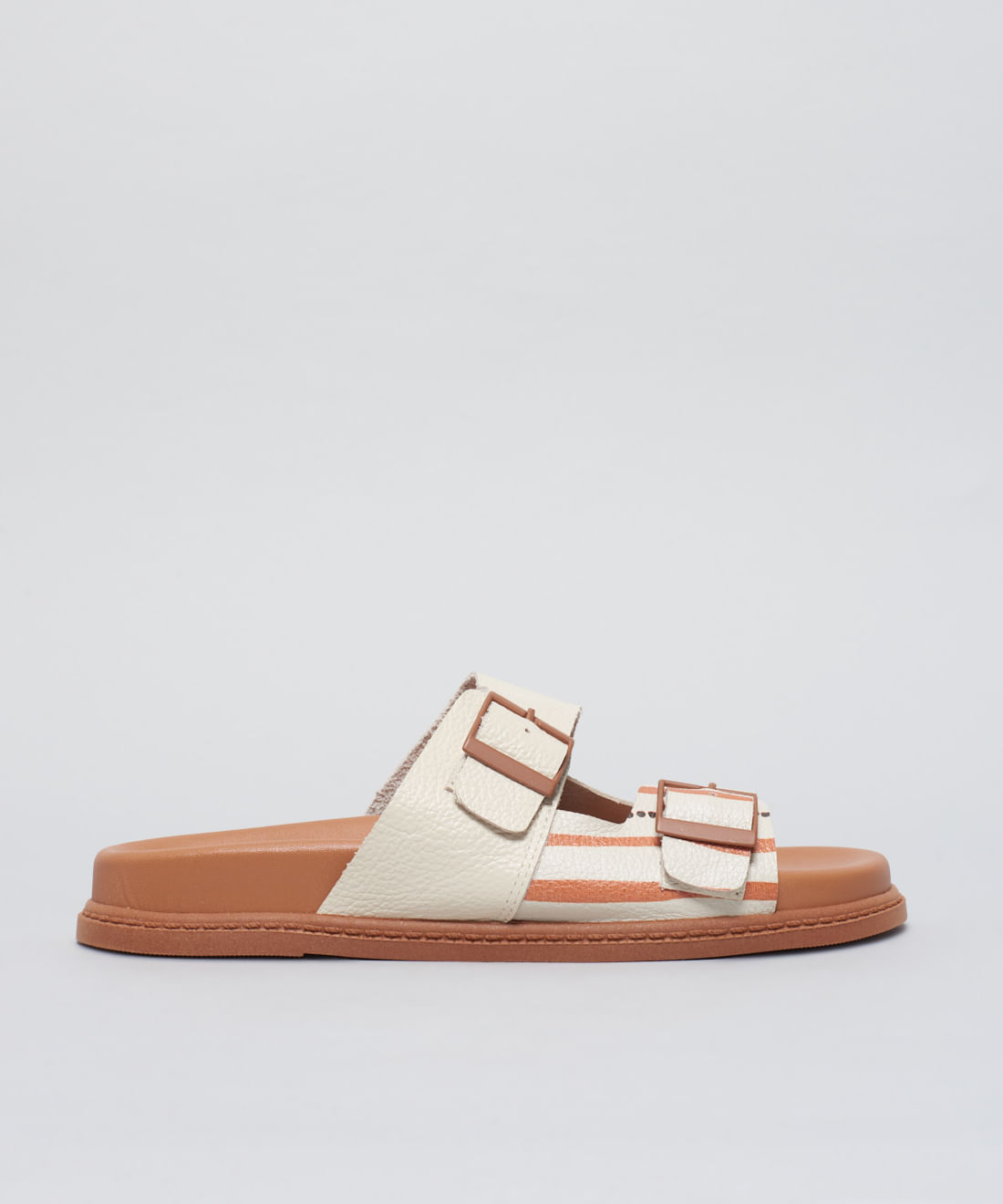 Rasteira Anatomica Duo Listra Poa - Listra Poa