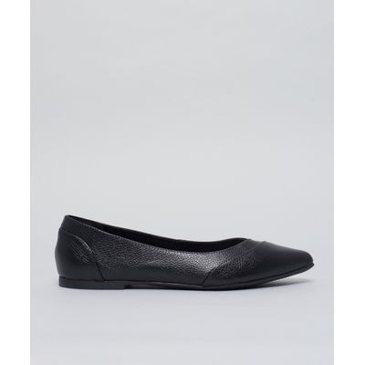 Sapatilha Bico Fino Renata - Preto