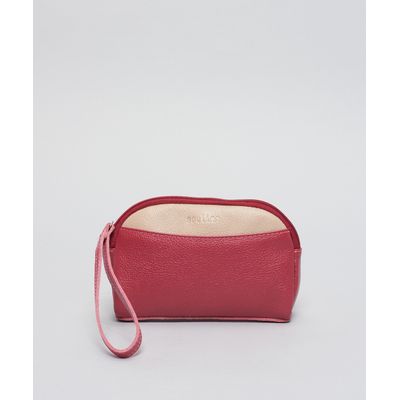 Case Couro Renata - Cereja