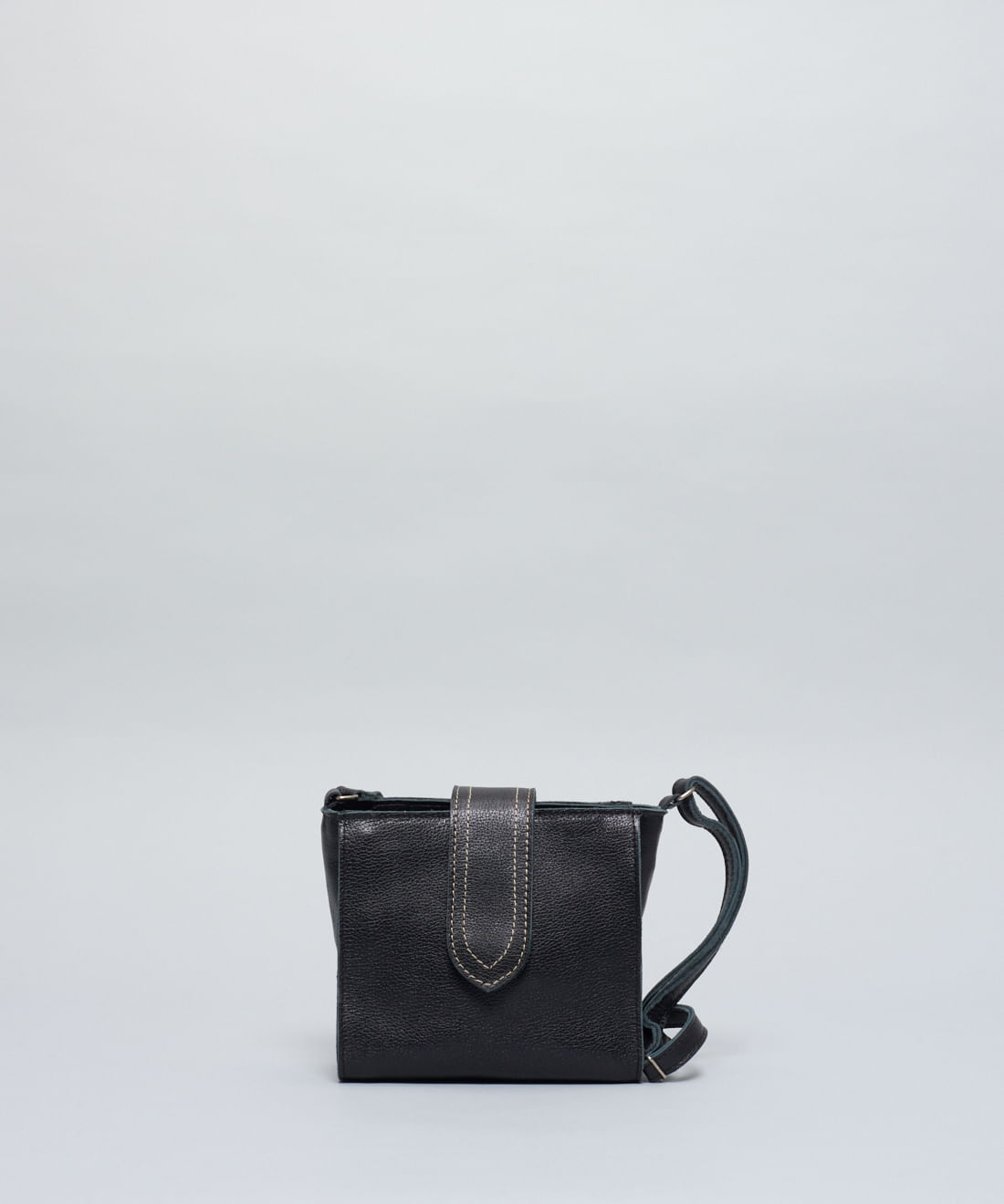 Bolsa P Couro Heloise - Preto